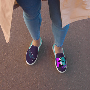 Bad Panda Women’s slip-on canvas shoes