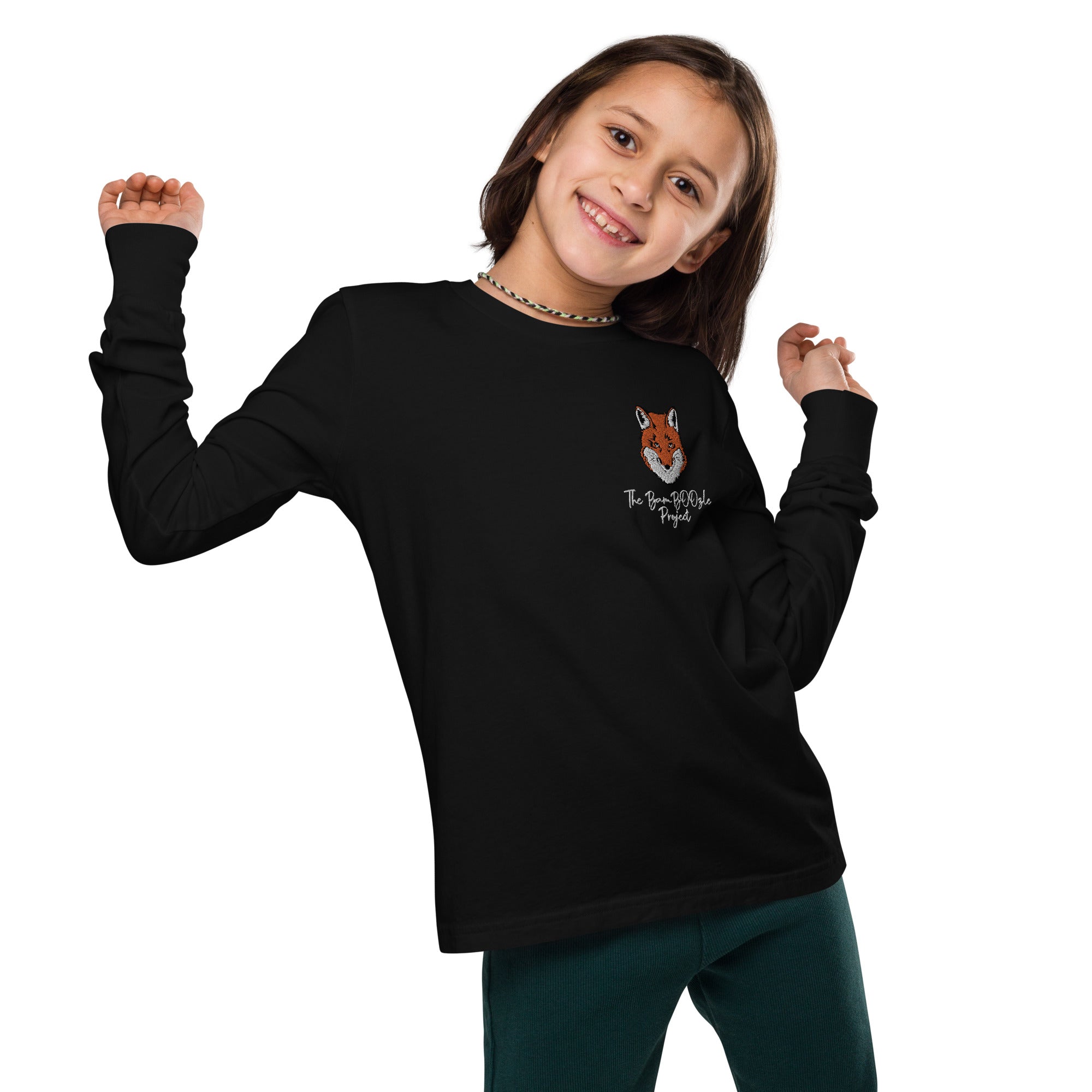 Gentleman Fox Youth Long Sleeve Tee