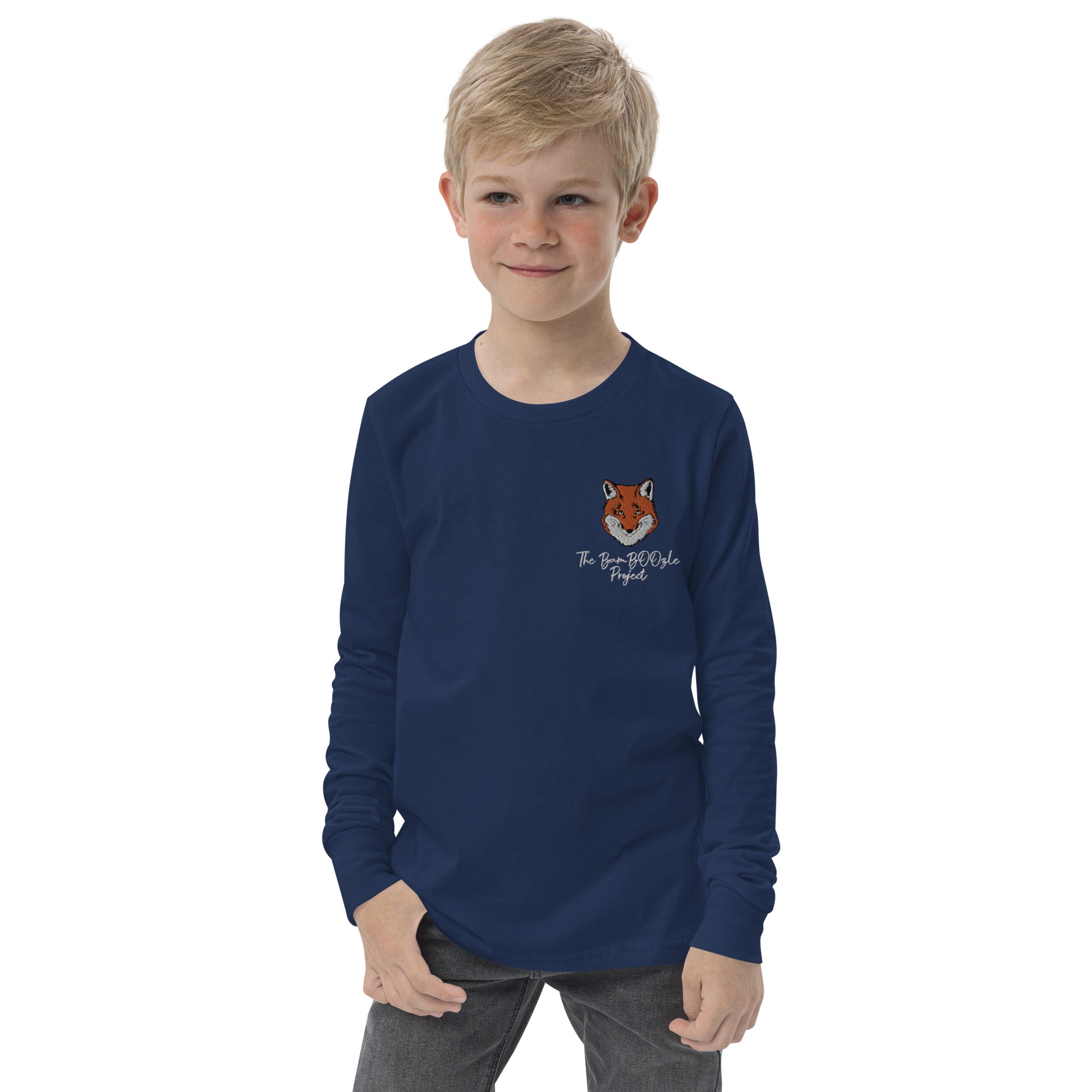Gentleman Fox Youth Long Sleeve Tee