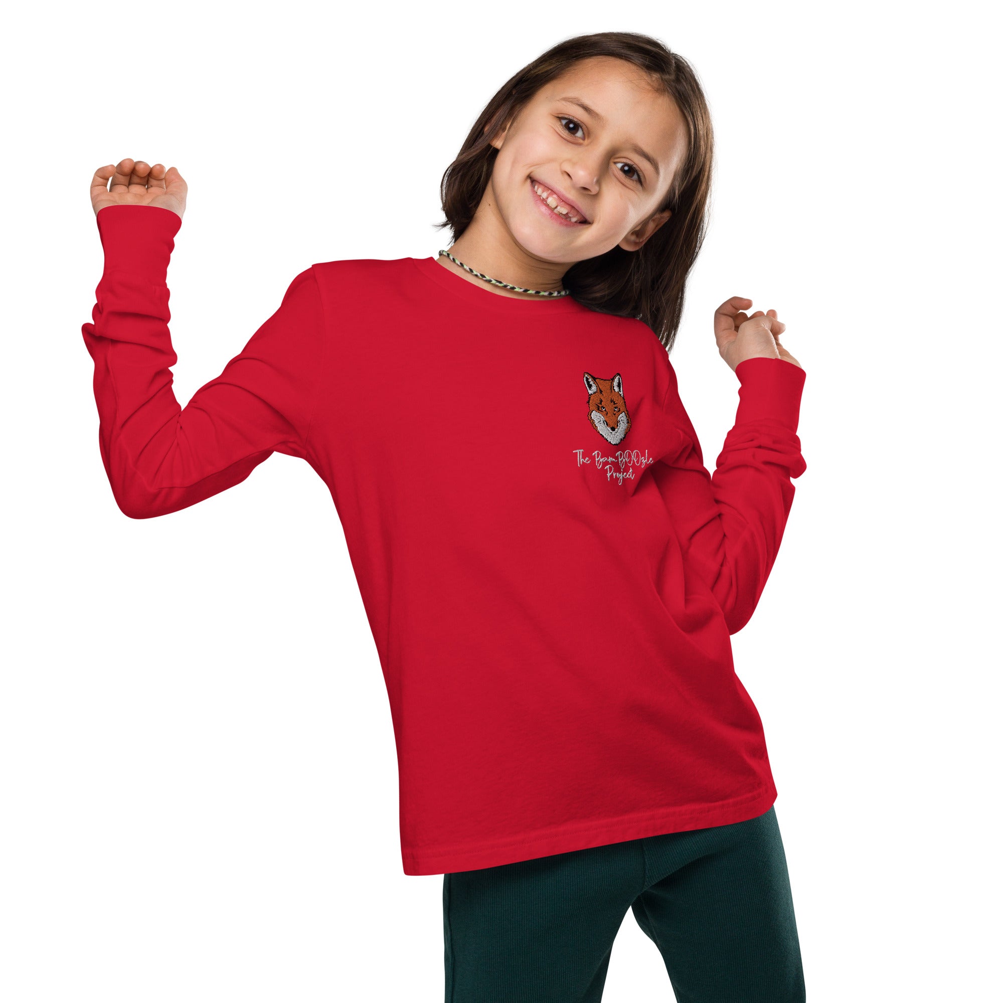 Gentleman Fox Youth Long Sleeve Tee