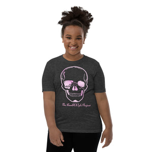 Skull Crusher Pink Youth Short Sleeve T-Shirt