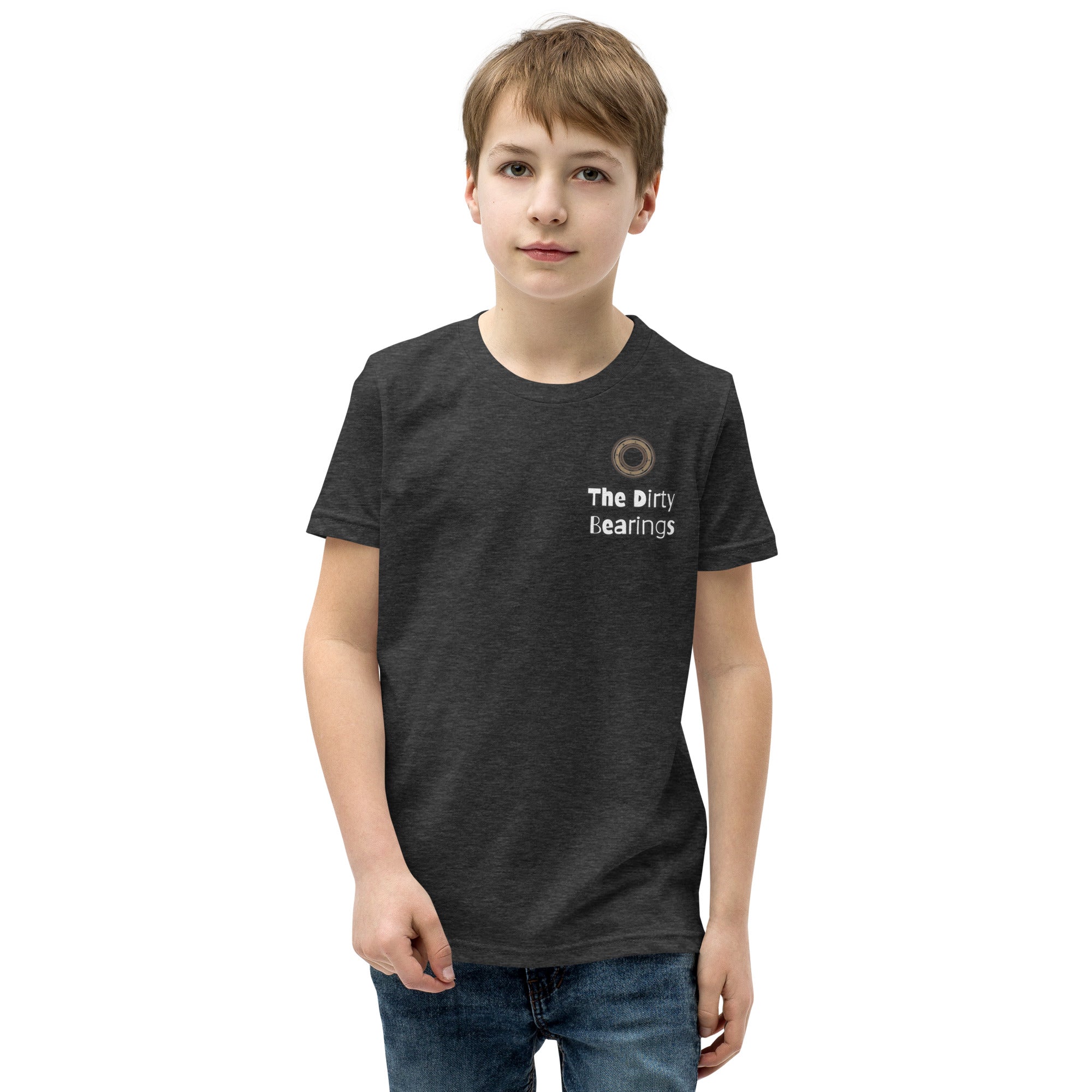 The Dirty Bearings Dual Print Youth Short Sleeve T-Shirt