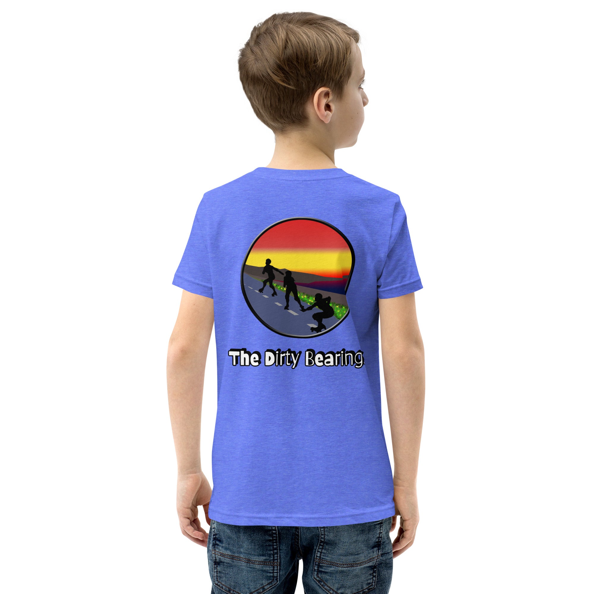 The Dirty Bearings Dual Print Youth Short Sleeve T-Shirt