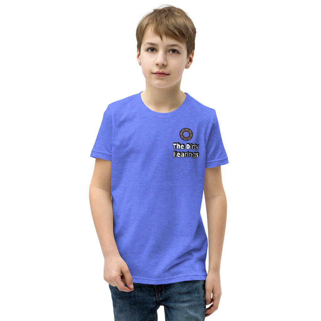 The Dirty Bearings Dual Print Youth Short Sleeve T-Shirt