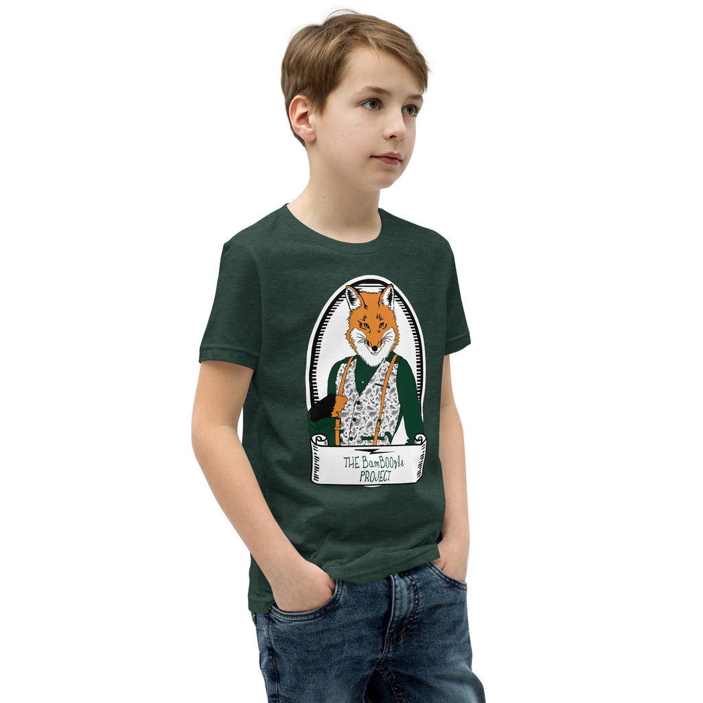 Gentleman Fox Youth Short Sleeve T-Shirt